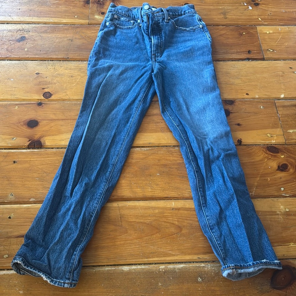 Madewell blue jean